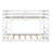Full Over Full Bunk Bed With Ladder-1827310154