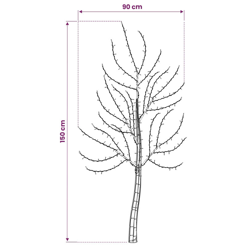 Holiday Lighting, 150 cm, Warm White