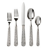 Labirinto 5 - Piece Stainless Steel Flatware Set - Service for 1