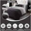 Geometric Polycotton Duvet Cover Set with Matching Pillowcases - Soft, Durable, Comfortable Unisex Bedding-1243952143-1243952136