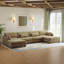 Canapé modulaire en velours côtelé Maelina -107665273-119222695