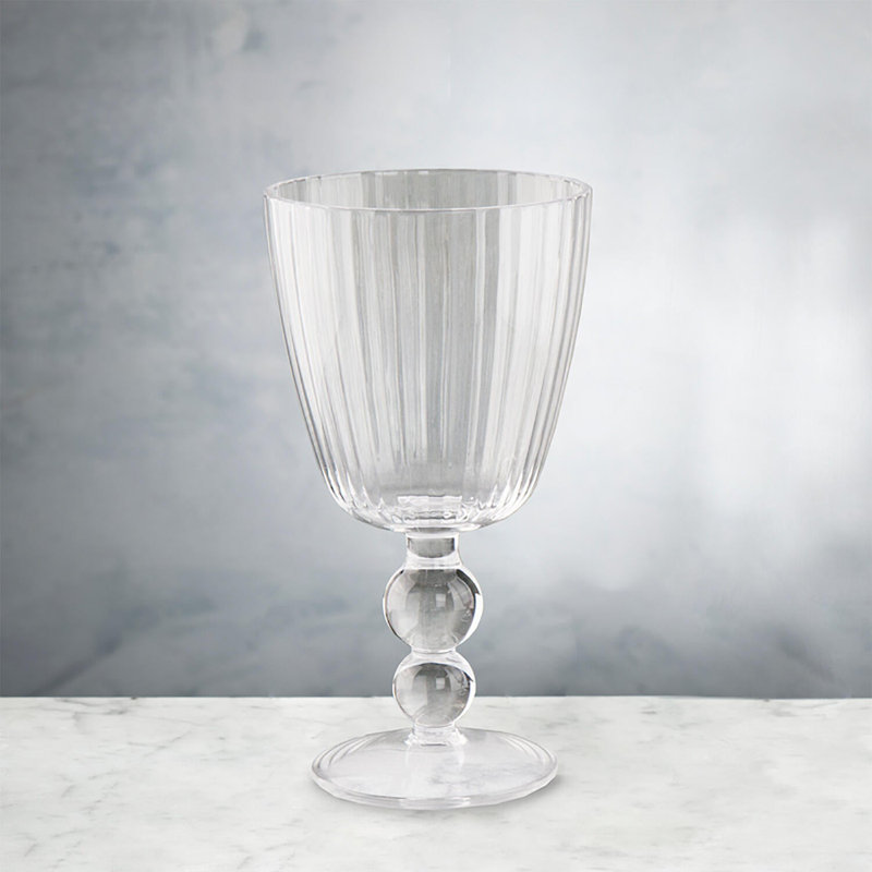 Ensemble de 4 bols tout usage en acrylique (transparent) VDA 14 oz liq., Verre à bière, Clair