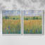 «Wildflower Path I», reproduction encadrée de qualité supérieure - prête à être accrochée - aucun clou requis - aucun clou requis-1507400806-1507400810