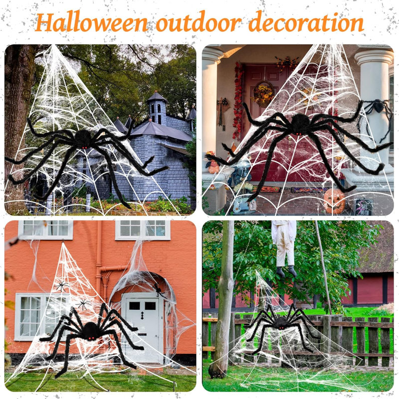 Halloween Spider Insects Figurines & Collectibles