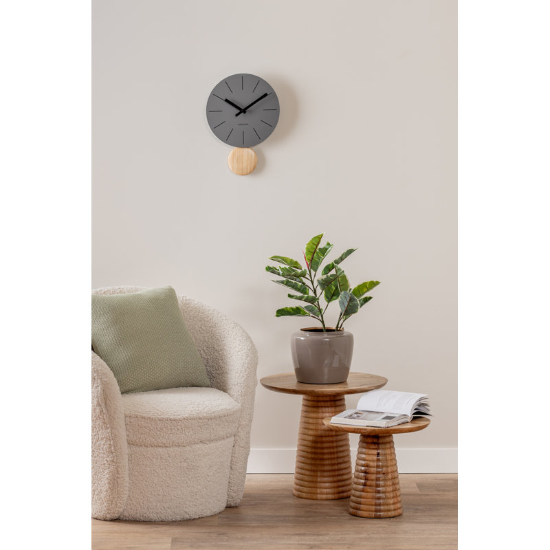 Side table Force layered base large mango wood