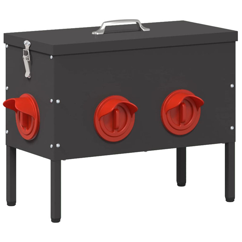 Cold-Rolled Steel Feeder, Black
