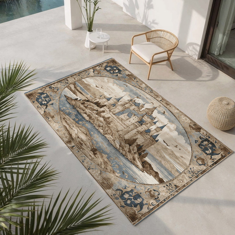 Tapis intérieur et extérieur Legacy Gate, Rectangle 5 pi x 7 pi