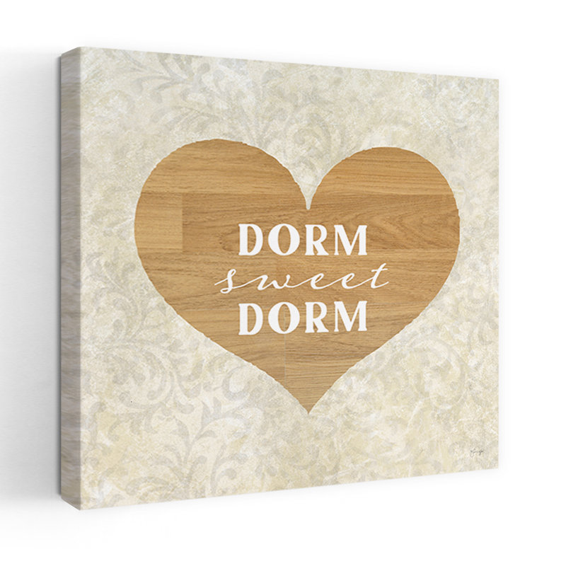 «Dorm Sweet Dorm», art contemporain abstrait, 32" H x 32" W