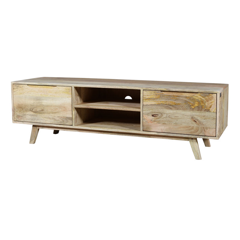 Crowell Unfinished TV Stand, Natural