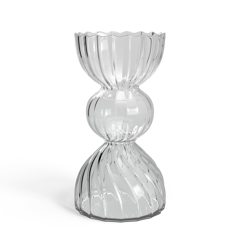 Amaya 5.75'' Handmade Glass Table Vase