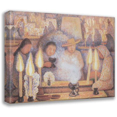 The Day of the Dead by Diego Rivera Gallery Wrapped Canvas