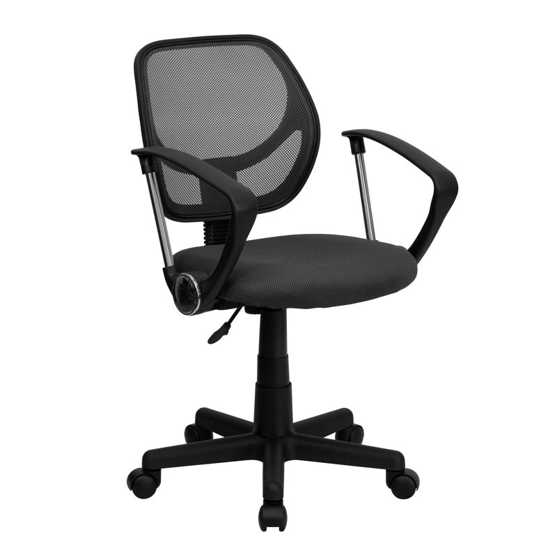 Chaise de bureau Wayfair Basics®, Gris, Inclus