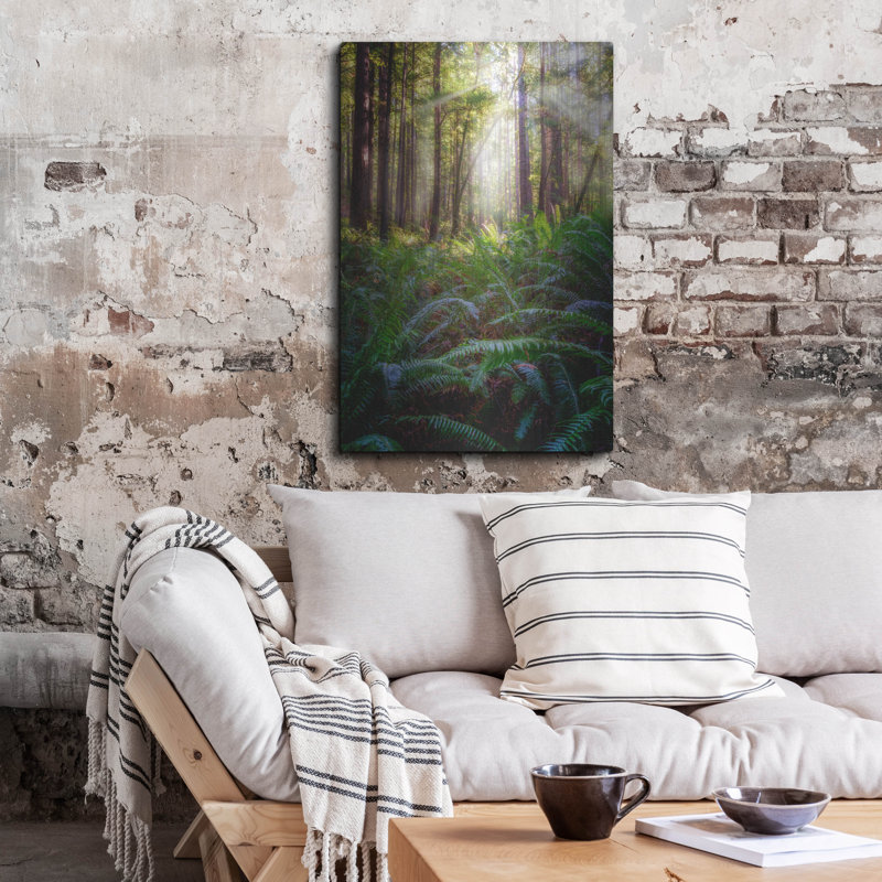Loon Peak® «Oregon Redwoods» par Rick Berk, art mural en métal