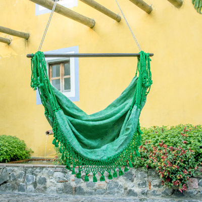 Chaise hamac en coton Polly