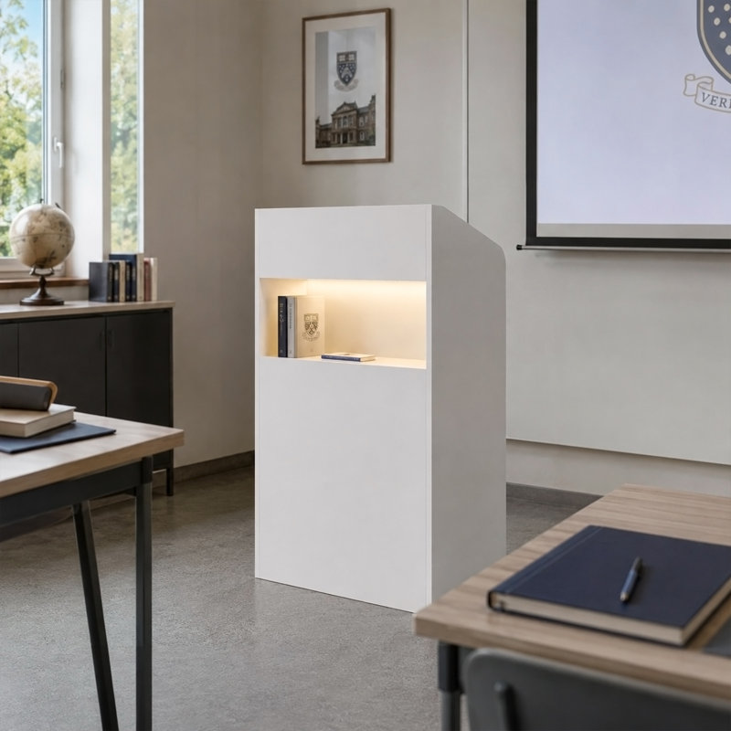 Rectangle MDF Reception Desk