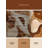 Machine Washable Arverne Modern Abstract Rug in Beige – Beige Binding-904729255
