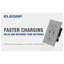 Prise USB, inviolable, plaque murale incluse-735389320
