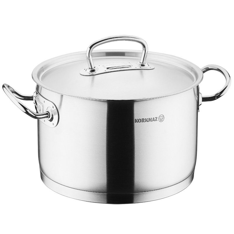 Cocotte en acier inoxydable Korkmaz Proline, 6,5 pte