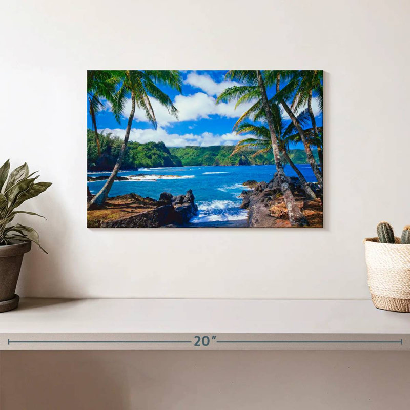 Gillard Maui Coastal Palms, H 8 po x l 12 po