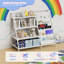80cm H x 90cm W Metal Bookcase-309292615