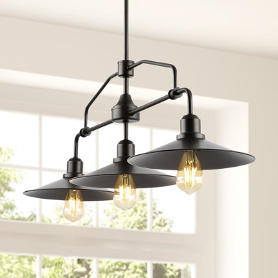 Luminaire suspendu à 3 lumières pour îlot de cuisine Aido