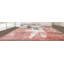 Area Rug in Red/Gray/White-1366708254