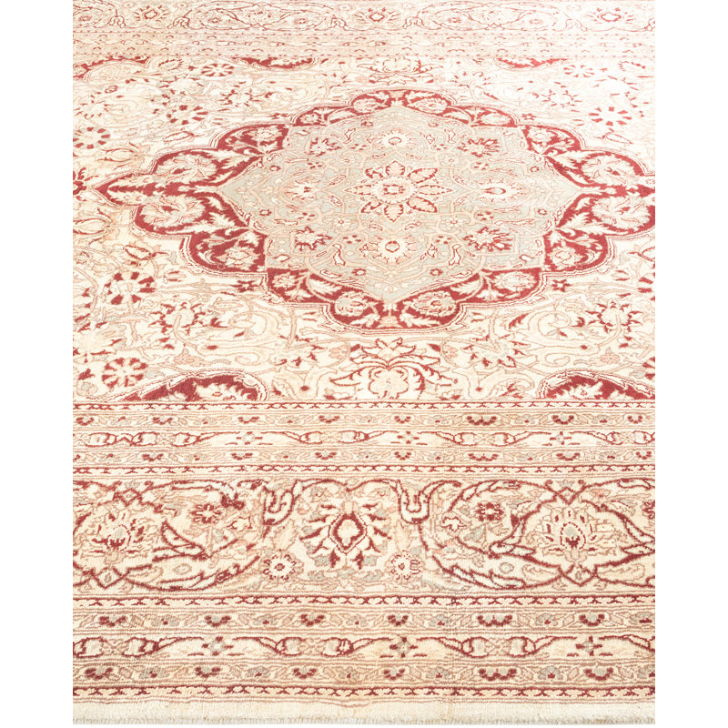 Classic One-of-a-Kind 6' X 9'1" Hand Knotted Area Rug