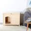 Maison pour chat pliante Tucker Murphy Pet ™, aucun outil requis pour l'assemblage, meubles pour maison de chat, niche intérieure pour petit chien, L 30 po x l 21 po x H 24,5 po.