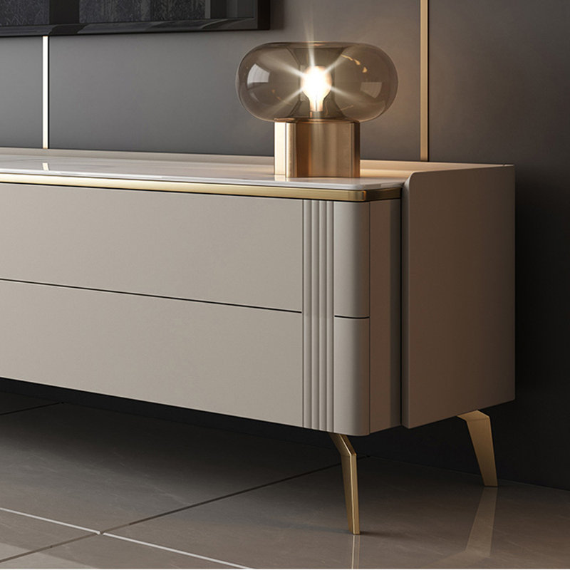 Meuble télé de luxe de style français, 70.87"