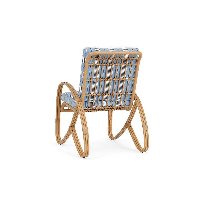 Riviera Outdoor Lounge Chair, Hansen Sky