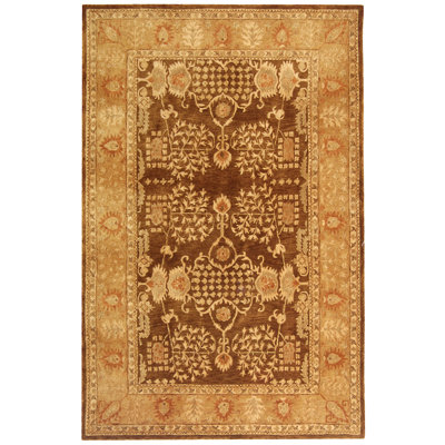 Tapis brun / doré Ladd