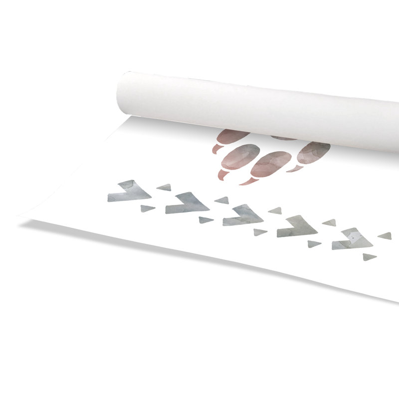 Rolled Little Lady Den Paws, impression sur papier, H 40 po x l 28 po x P 1 po