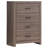 Geary Barrel Oak Rectangular 4-Drawer Chest-1793845424