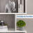 62.6" H Geometric Bookcase 5 Tier S-Shaped Room Divider Bookshelf-841778649