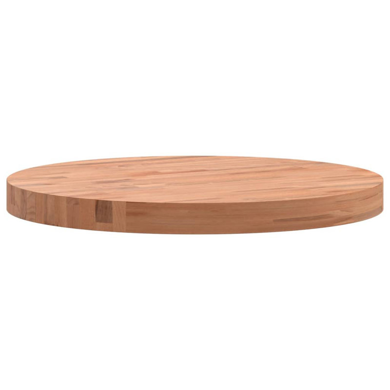 Tiphonnet Solid Wood Table Top, 4cm H x 50cm W x 50cm D, Brown