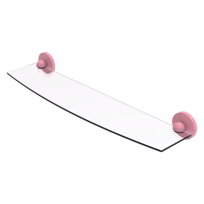 Tablette flottante Skyline, H 2,8 po x l 24 po x P 6,1 po, Rose