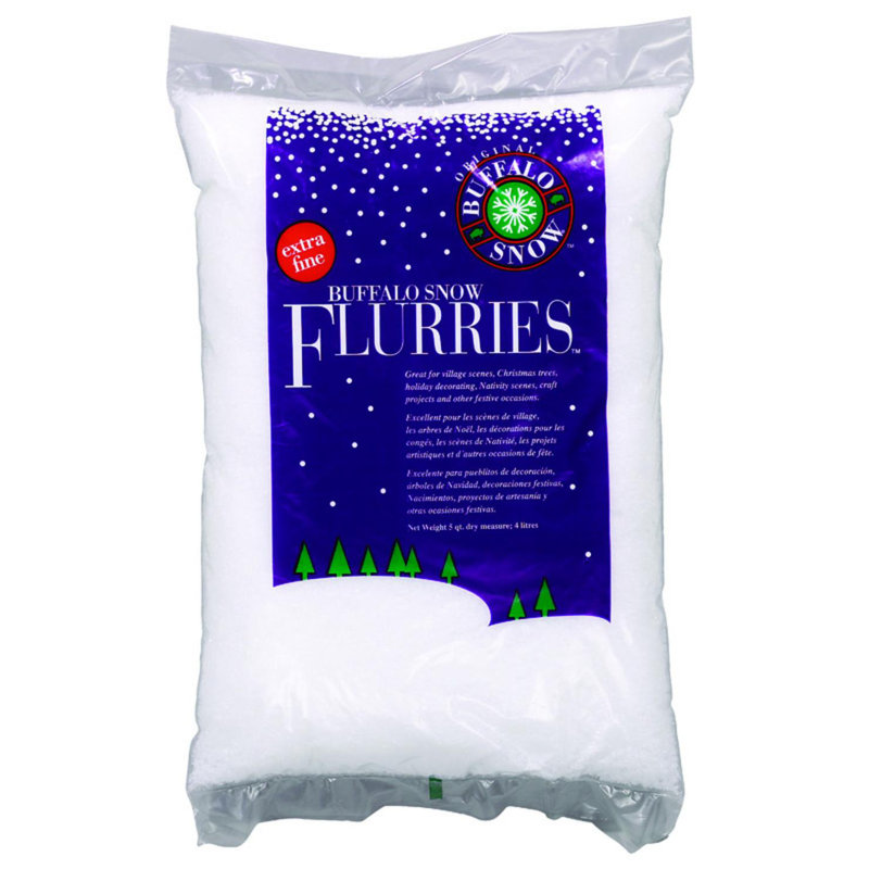 Flurries snow