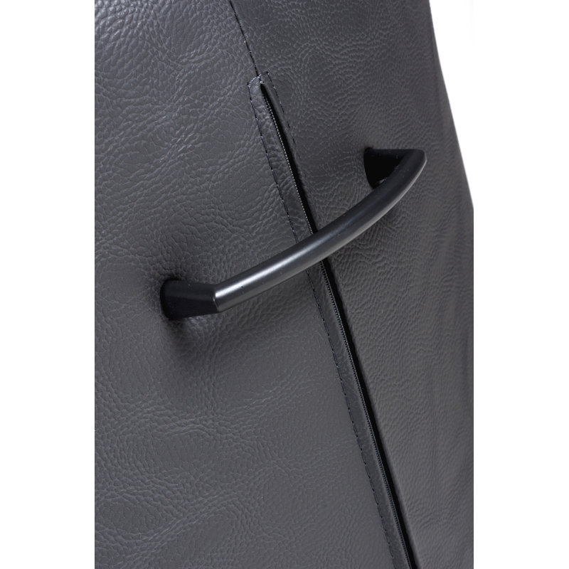Fuquan 44cm H Upholstered Side Chair, Grey