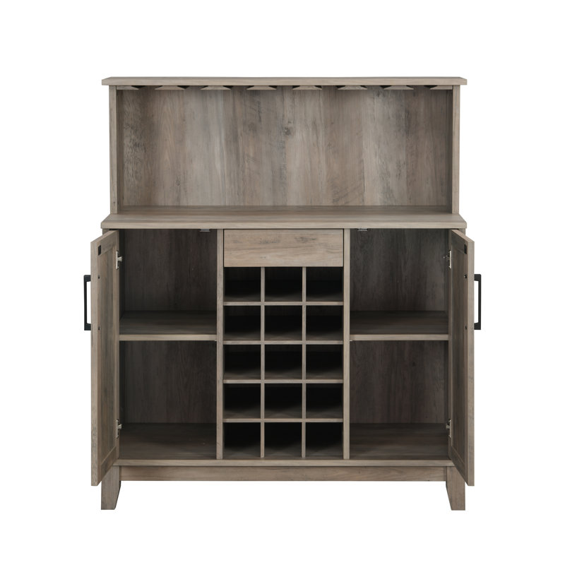 Armoire de bar Dunstable Home, Gris délavé
