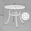 Table d'appoint en aluminium thermolaqué Reinna-111630939