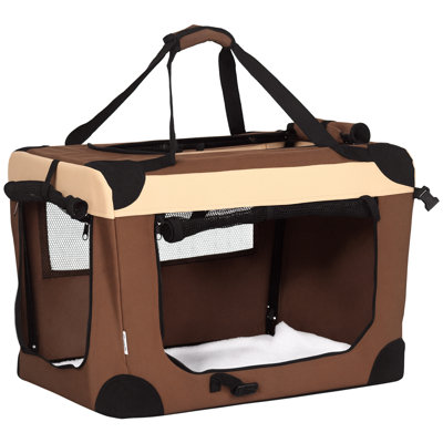 Collapsible Pet Carrier with 3 Doors