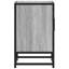 Armoire de chevet vidaXL Bois d'ingénierie, métal-1270746383