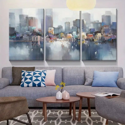3 Piece Wrapped Canvas Print