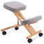 Adjustable Height Ergonomic Kneeling Chair Wheels-42034701