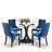 4-Piece Round Pedestal Dining Set-1379818222-1398769786-1550425508