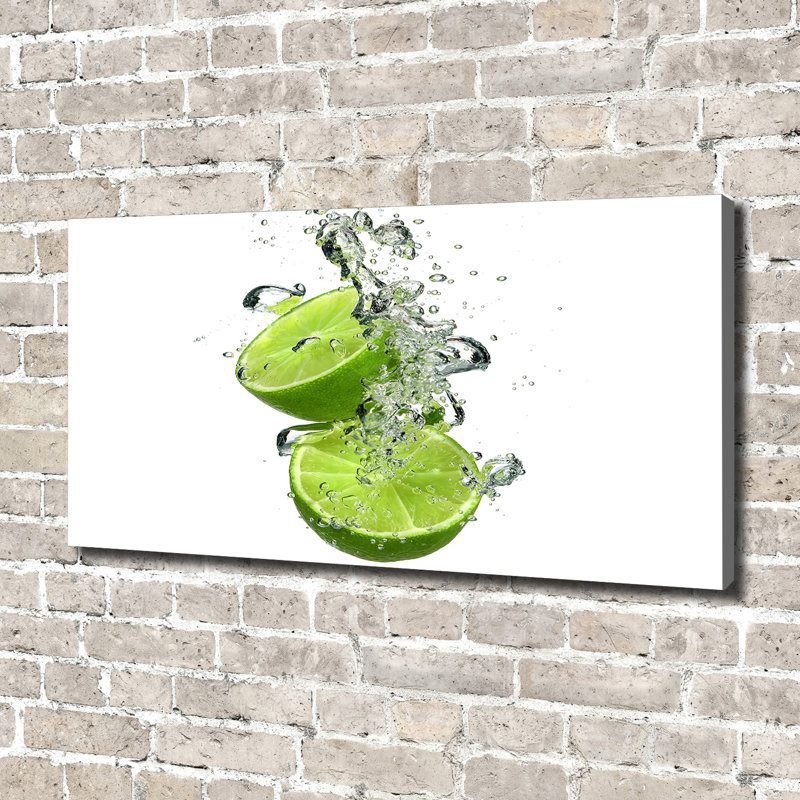 Limonka Under Water - Wrapped Canvas Print, Canvas, 70cm H x 140cm W