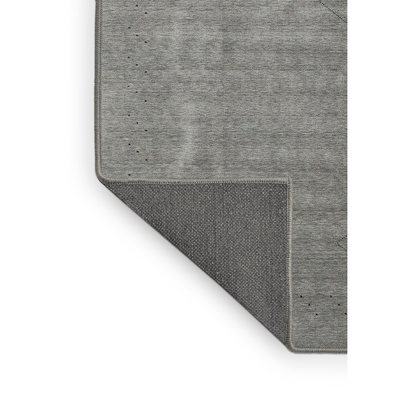 Tapis noir/gris, Rectangle 5 pi x 7 pi