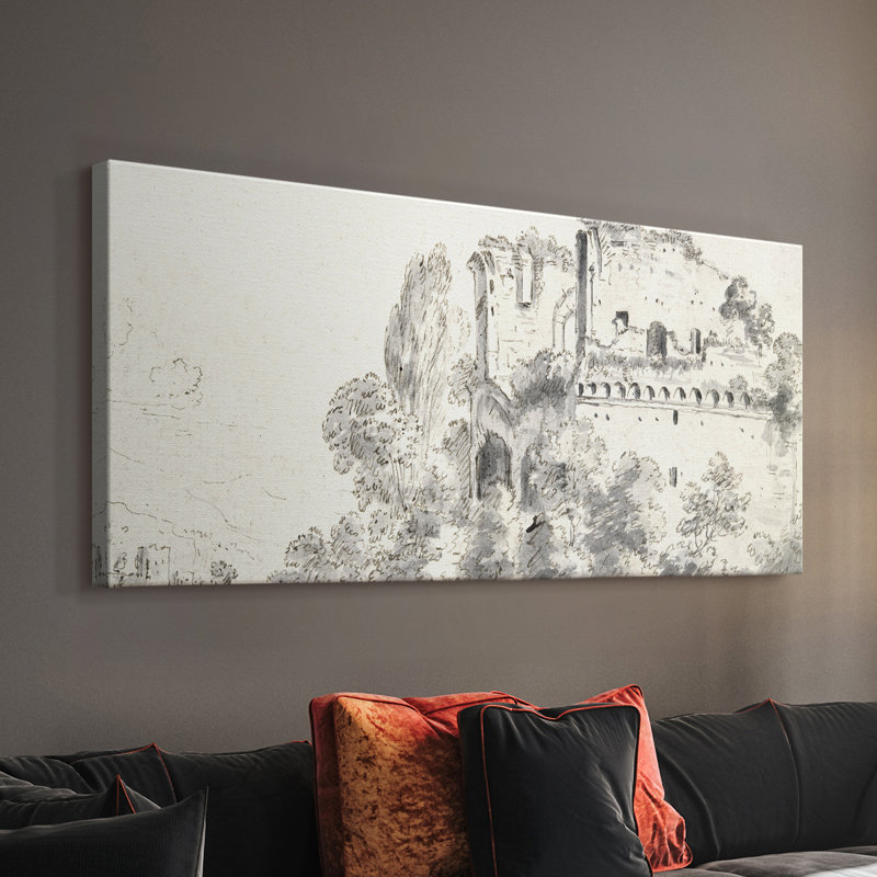 Série paysage - DLII - Toile tendue avec châssis - Prêt à accrocher, H 24 po x l 48 po