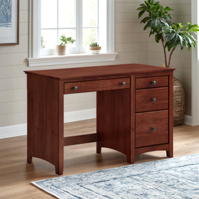 Malani American Built 4 Drawer Solid Wood Desk