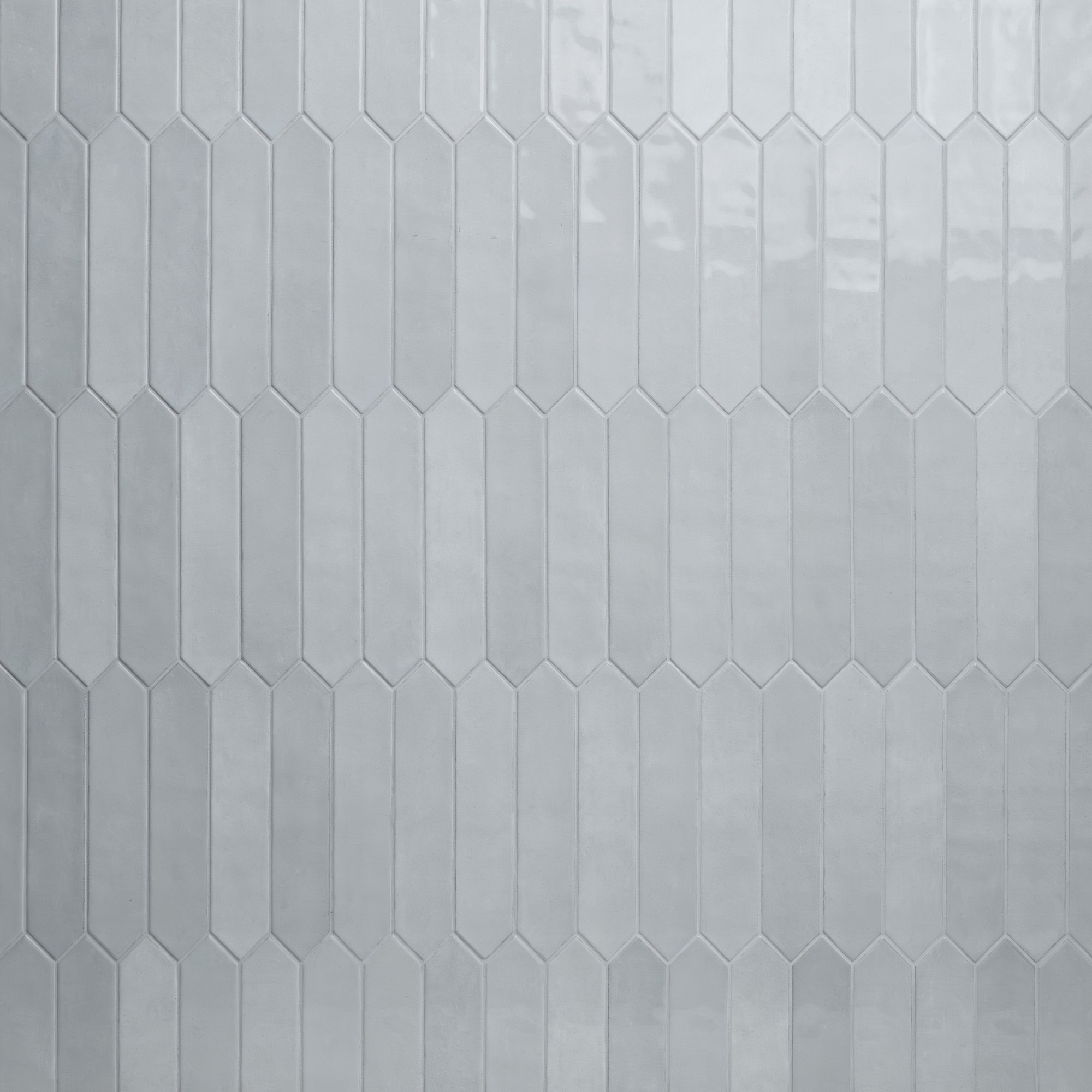 Hoku 2.5 in. x 13 in. Glossy Ceramic Picket Wall Tile, Breeze